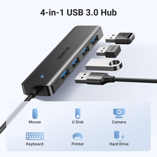 Ugreen USB 3.0 Hub s 4x USB-A priključki (25851)