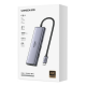 Ugreen 6-v-1 USB-C Hub (100 W PD, 4K@60Hz Displayport), 75643