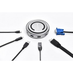 CANYON hub DS-7 7in1 USB-C Wireless Space (CNS-TDS07DG)