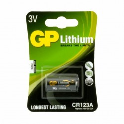 GP litijeva baterija CR123A 3V