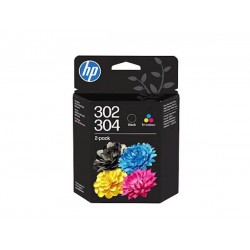 HP komplet 302/304 črna in barvna