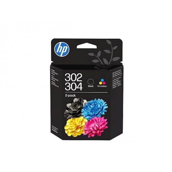 HP komplet 302/304 črna in barvna