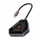 WHITE SHARK hub USB 3.1 TipC 3xA + HDMI, HEXAGON