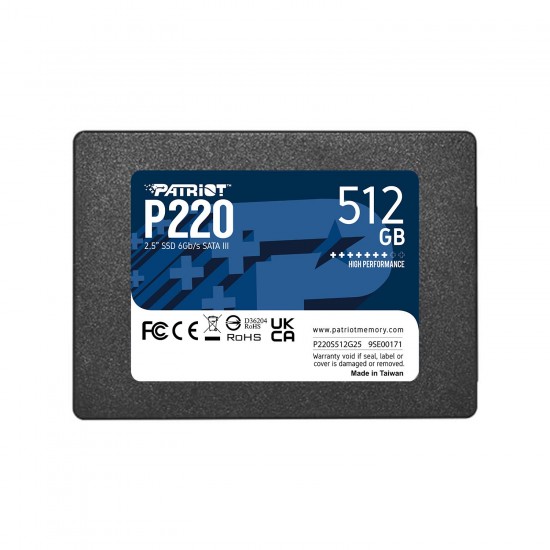 Patriot P220 512GB SATA 3 2.5 SSD