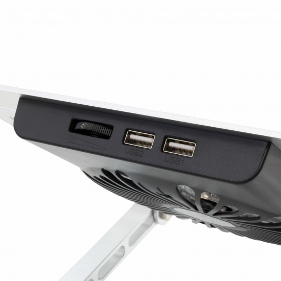 Podloga za prenosnik WHITE SHARK GCP-16 ICE-MONSTER 360° rotacijski