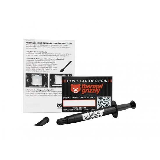 Termalna pasta Thermal Grizzly Aeronaut, 3.9g / 1.5ml