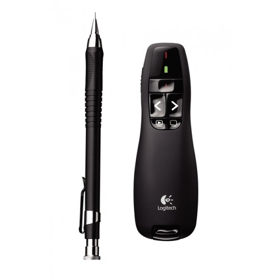 Presenter Logitech R400, brezžičen laserski kazalec