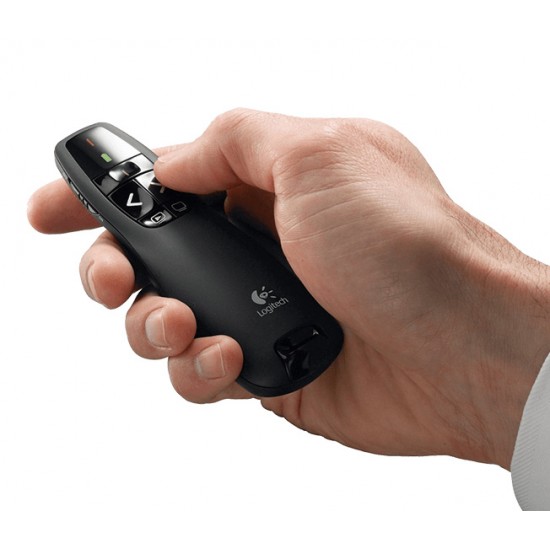 Presenter Logitech R400, brezžičen laserski kazalec