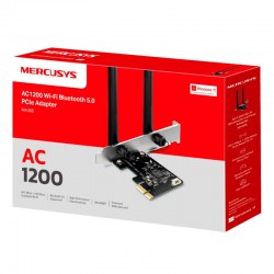 MERCUSYS MA30E AC1200 WiFi Bluetooth Dual Band PCIe mrežna kartica