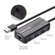 Ugreen USB 3.0 hub na 3x USB A in RJ45 (20265)
