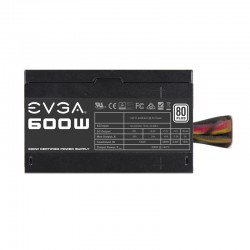 EVGA 600 W1 600W (100-W1-0600-K2) 80 Plus White napajalnik