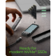 IcyBox IB-1805ML-CU31 ohišje za M.2 NVMe SSD z vmesnikom USB-C 3.2 Gen 2 in RGB lučmi