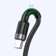 Kabel BASEUS Cafule USB Type C Quick charge, 40W, 1m (CATKLF-PG1)