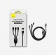 Kabel USB tip C + tip A 2v3 Lightning/ Tip-C/Mikro 100W 1.2m Baseus (CASS030101)