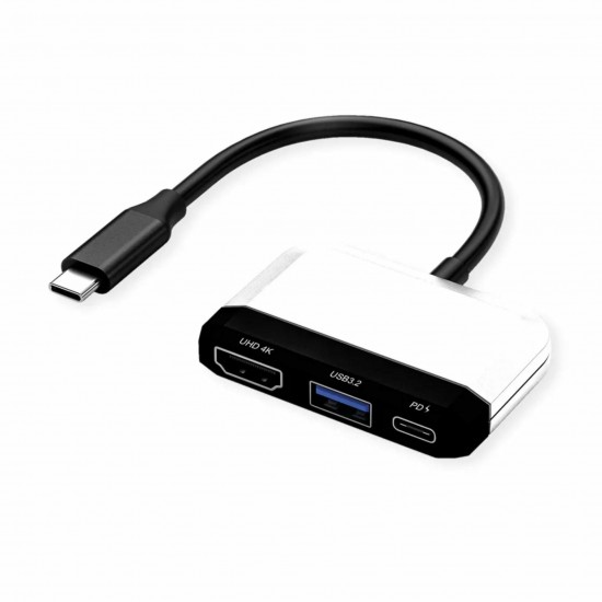 Value priklopna postaja USB 3.2 Gen 1 TipC 4K 12.99.3199-10
