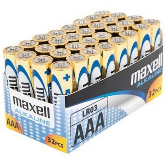 Maxell baterija AAA (LR03), 32 kos, alkalne