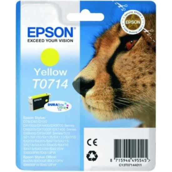 Epson kartuša T0714 Yellow
