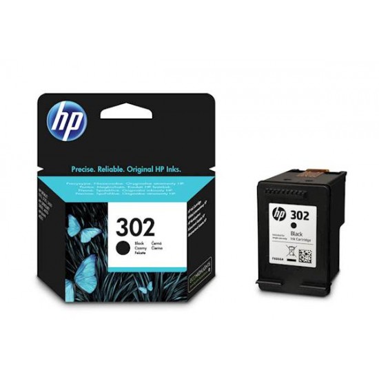 HP komplet 302 črna (F6U66AE)