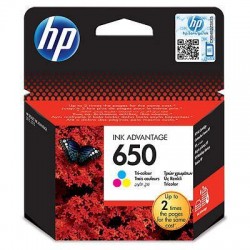 HP kartuša 650 barvna (CZ102AE)