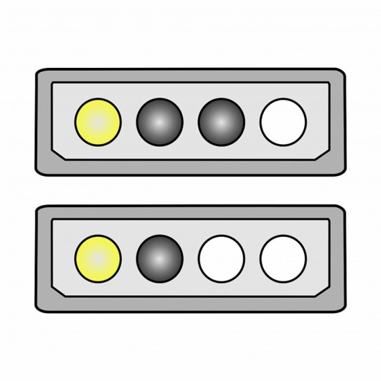 Delock adapter DC 2x Molex M - 6pin za grafične kartice PCI-express 0,15m