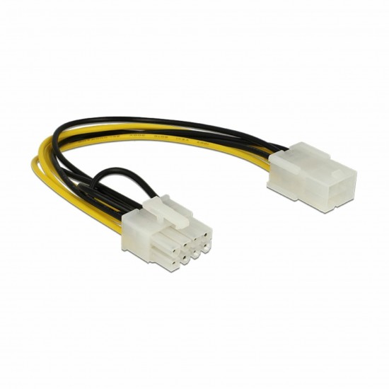 Delock adapter DC 6pin na 8pin za grafične kartice PCI-express 0,2m