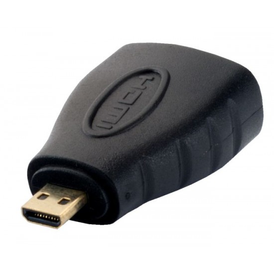 Delock adapter HDMI-D Mikro (M) to HDMI (Ž)