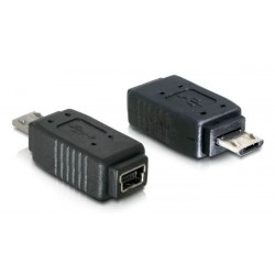 Delock adapter USB mini to USB mikro-B (M) 5-pin