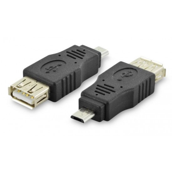 Digitus adapter USB mikro-B (M) 5-pin to USB-A (Ž)