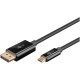 Goobay USB-C (M) na DisplayPort (M) 4k 60Hz 3m kabel (75706)