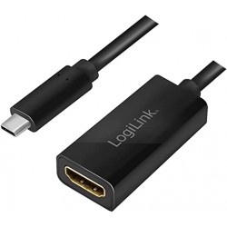 Adapter USB-C => HDMI 1.4 4K 60Hz 15cm, Logilink (UA0380)