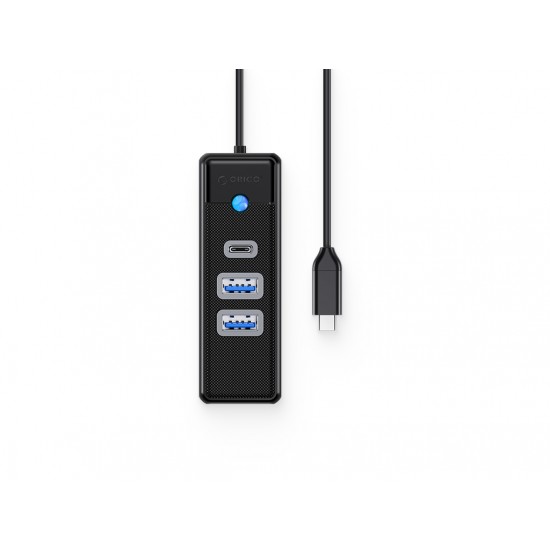 USB-C hub s 3 vhodi, 2x USB-A, 1x USB-C, USB 3.0, 0.15m, ORICO PWC2U-C3-015