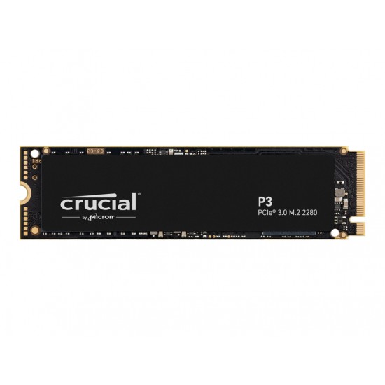 SSD 500GB M.2 80mm PCI-e 3.0 x4 NVMe, 3D NAND, CRUCIAL P3 CT500P3SSD8