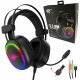 HAVIT Gamenote RGB LED slušalke z mikrofonom HV-H2016d