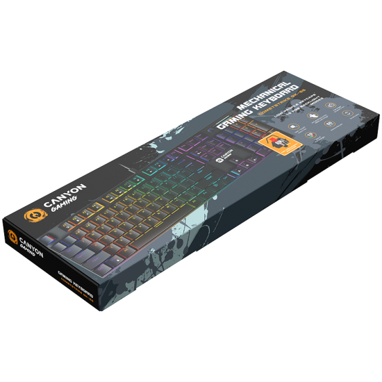 Canyon GK-55 - gaming žična tipkovnica, SLO gravura